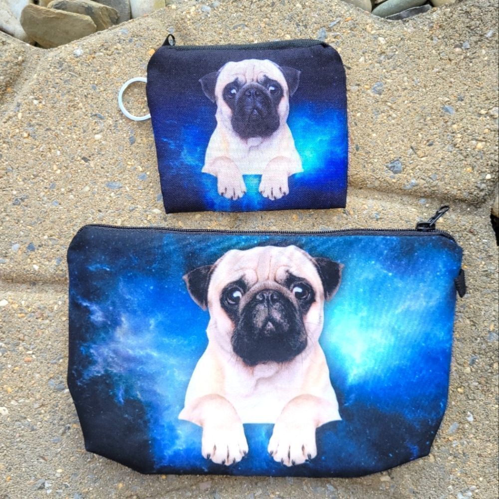 Pug Makeup Bag